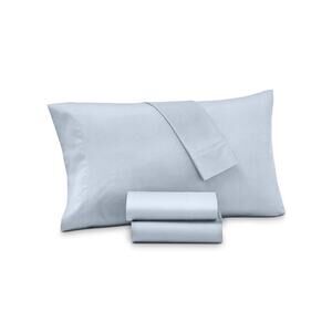 Charter Club Blue Sleep Soft 300TC Viscose From Bamboo 3-Pc Twin Sheet Set